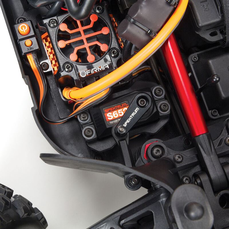 Arrma Kraton V5 6S 4WD BLX 1/8 Blue Monster Truck with Spektrum Firma - ARA8608V5T2