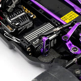 Yeah Racing Aluminium Hackgear Low Profile Digital High Speed Brushless Hv Servo For 1/10 Rc