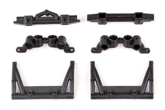 ASSOCIATED CR12 SHOCK TOWERS & BUMPER MOUNTS
