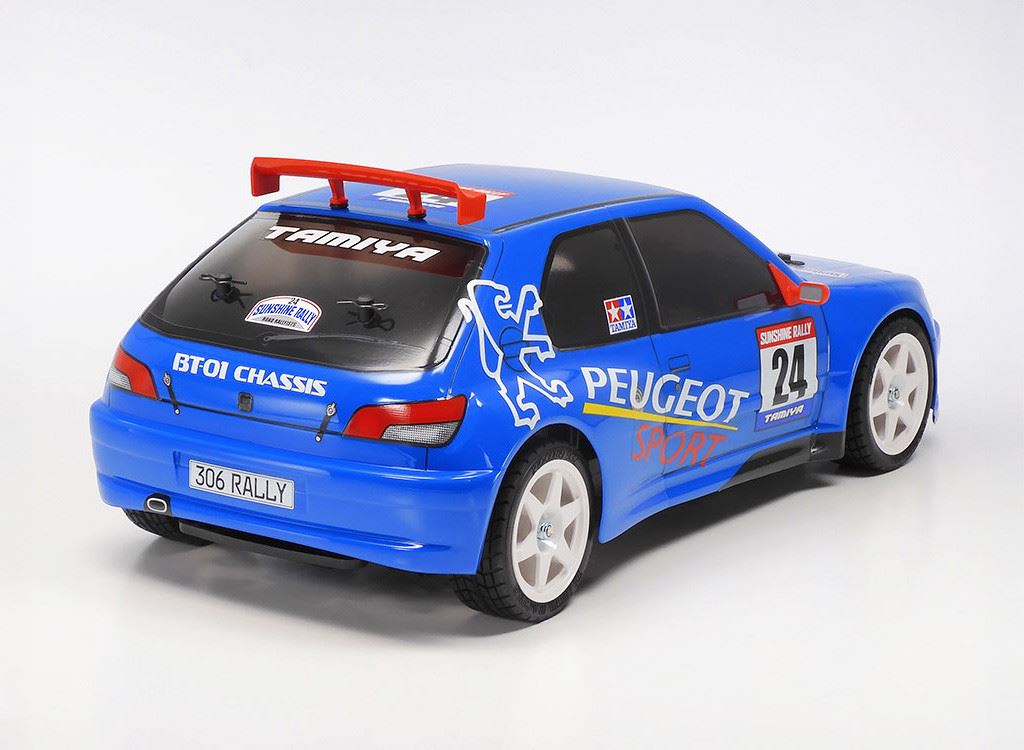 Tamiya Peugeot 306 Maxi With Blue Painted Body (Bt-01)