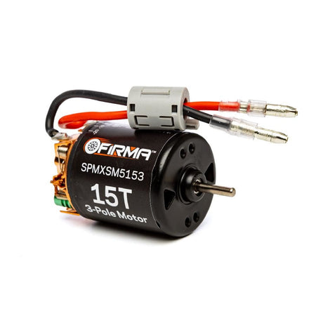 Spektrum Firma 70A Brushed Smart ESC, 2S-3S: IC3 / 15T Brushed Motor