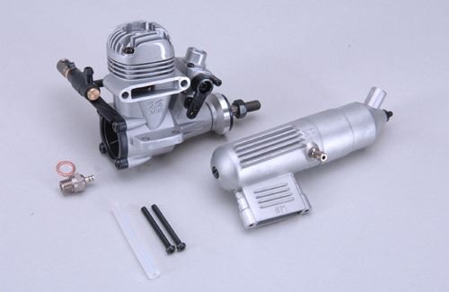OS Engines O.S. MAX 15LA Silv. w/871 Silencer
