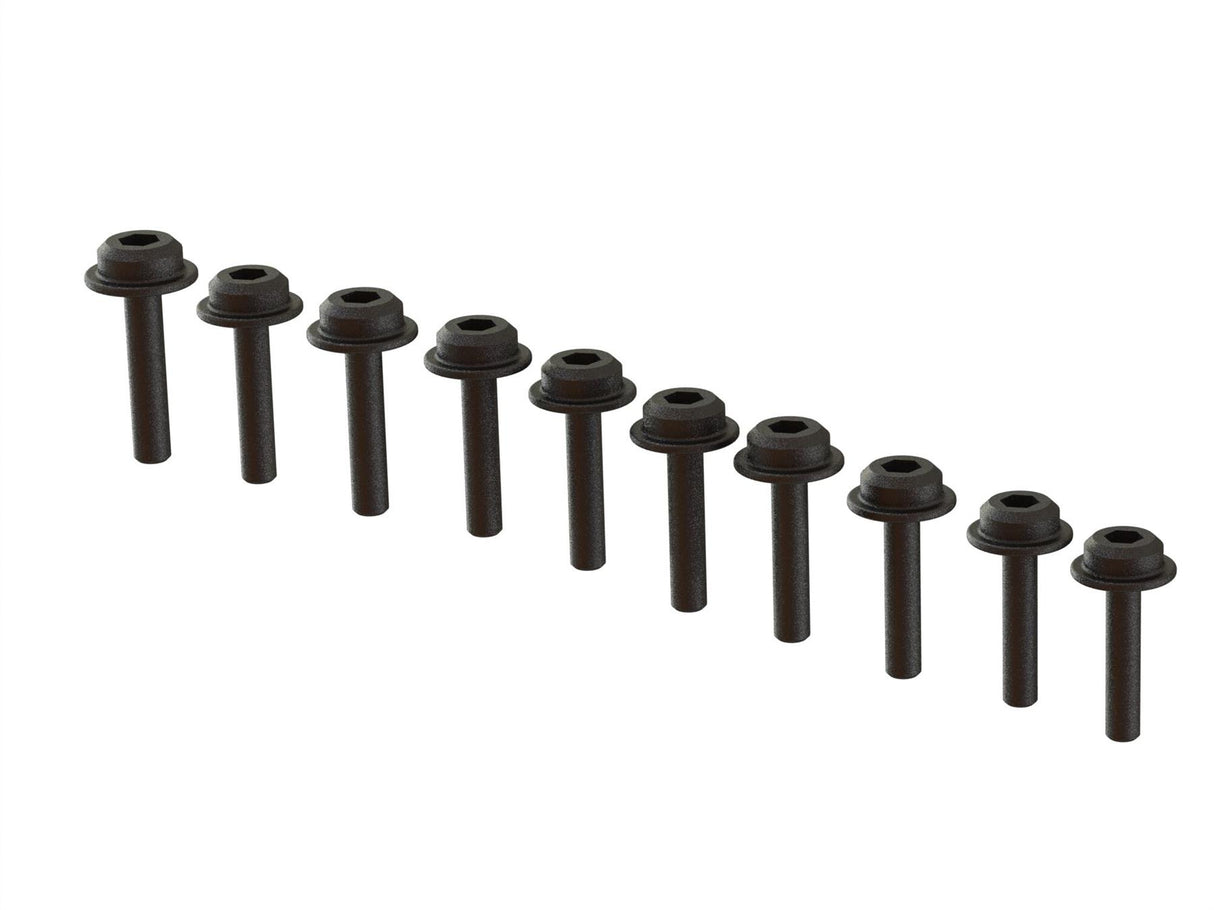 Arrma Flanged Cap Head Screw M2x12mm (10pcs)