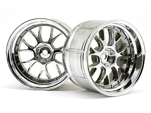 HPI Lp35 Lm-R Wheel Chrome (2Pcs)