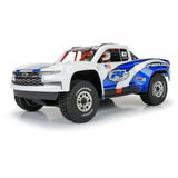 Pro 1/16 Pre-Cut 2019 Chevy Silverado Trophy Truck Clear Body: G