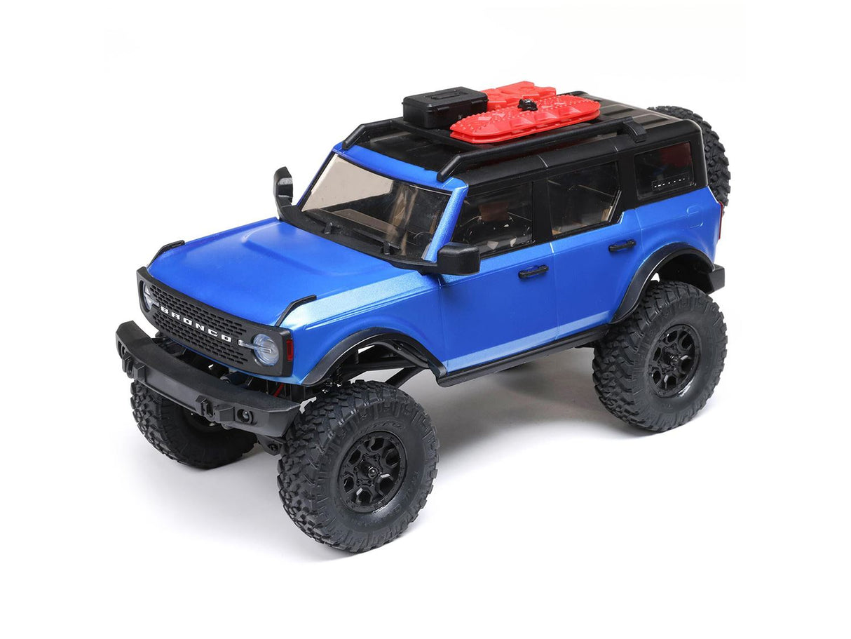 Axial 1/24 SCX24 2021 Ford Bronco 4WD Truck Brushed RTR, Blue