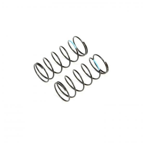TLR Sky Blue Front Springs, Low Frequency, 12mm (2)