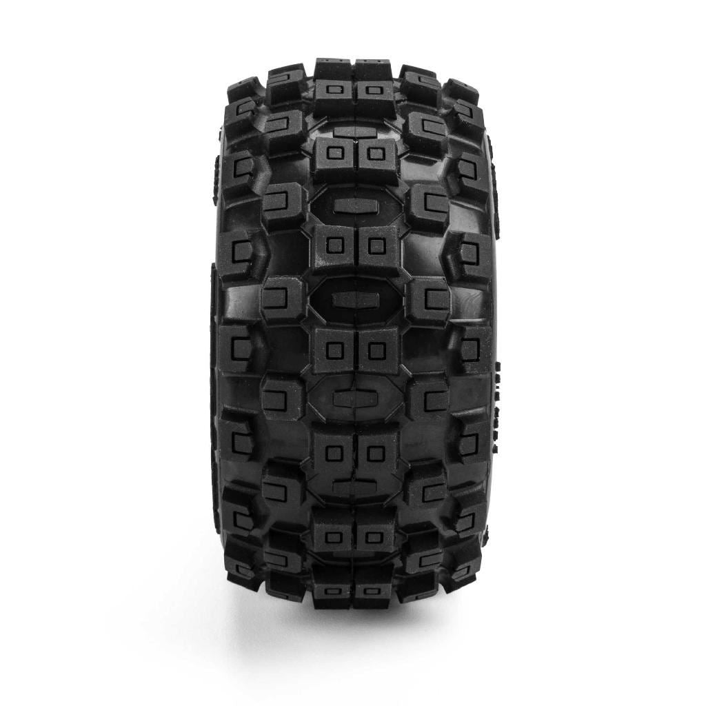 Pro-Line 1/16 Badlands Mx Front/Rear Mt Tires Mounted 12Mm White Spli