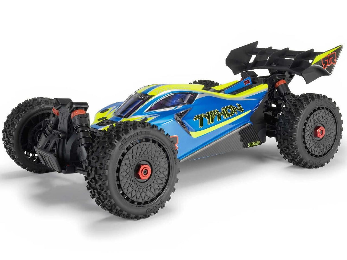 Arrma 1/8 Typhon Mega 665 4X4 Rtr Buggy Blue