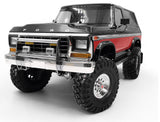 RC4WD COWBOY FRONT GRILLE GUARD W/LIGHTS FOR TRAXXAS TRX-4 '79 BRONCO RANGER XLT (SILVER)