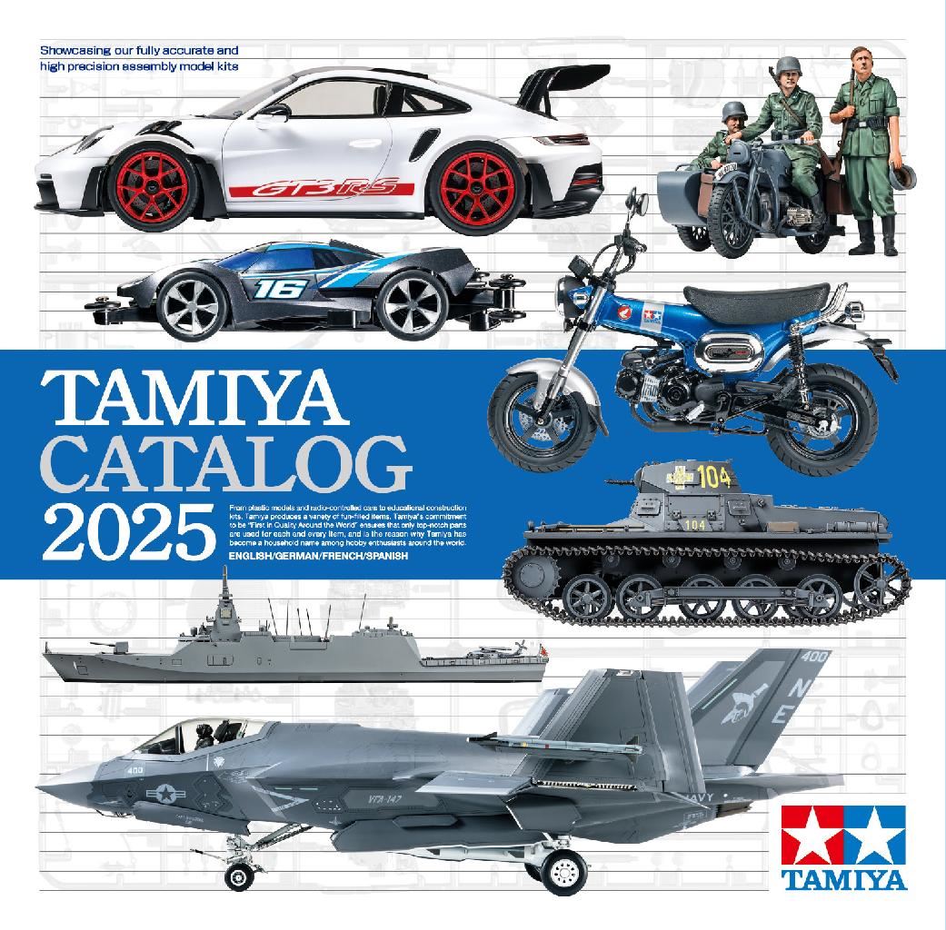 Tamiya 2025 Tamiya Catalogue