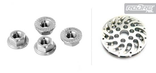 Arrowmax Titanium Wheel Nuts M4 (4)