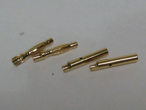 FUSION 2.0mm Gold Connector Set 2prs