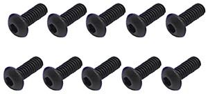 Core RC Steel Button Head Hex Screws M2.5 x 6 pk10