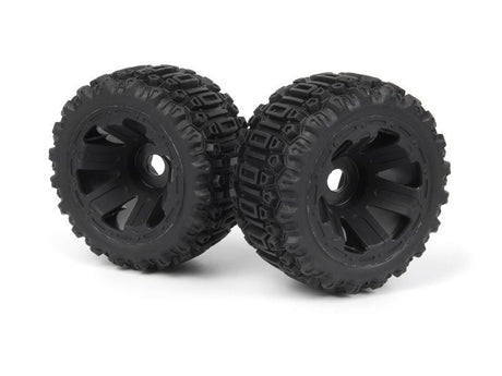 Assembled Wheel & Tyre Set (Tpr/2Pcs)