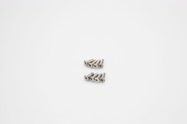 Titan Hex Flat Head Screws M3X10Mm (8) Kyosho