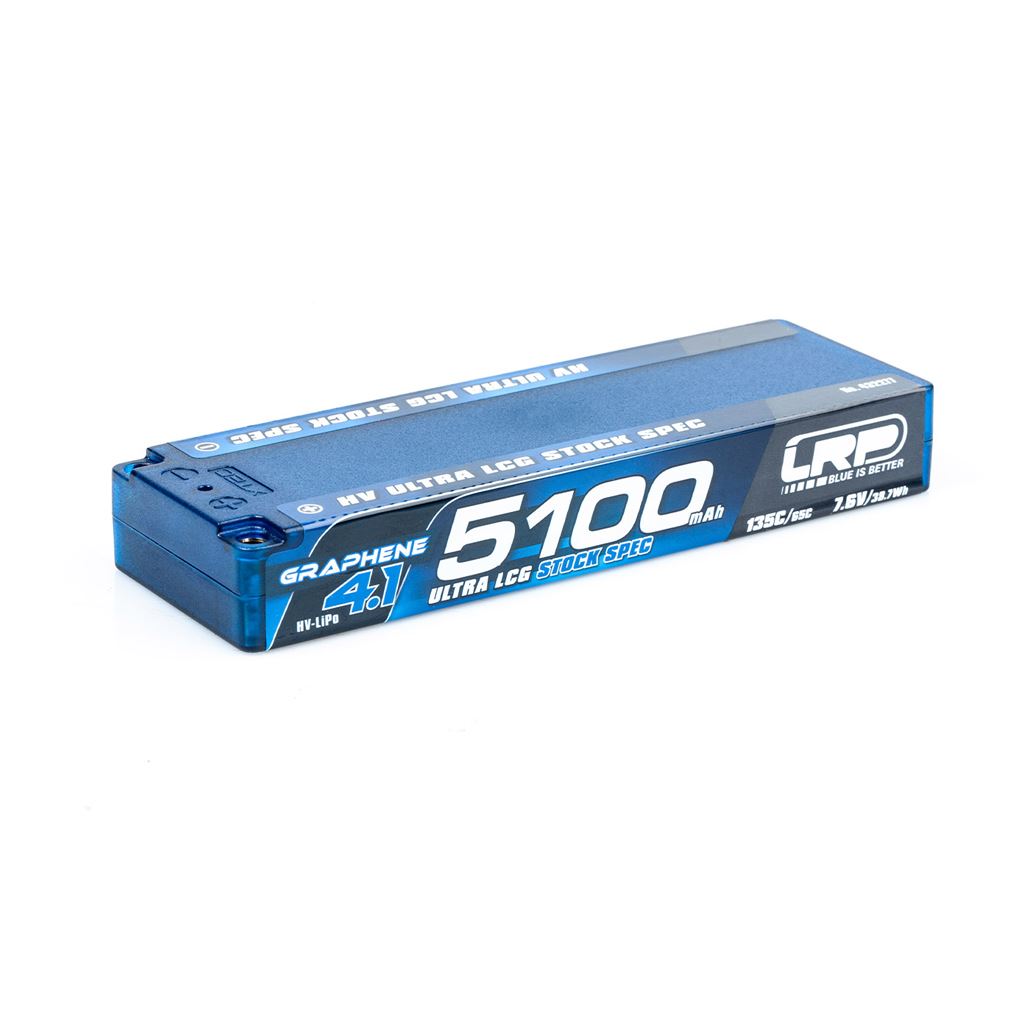LRP LiPo 5100mAh G4.1 HV Ultra LCG Stock Spec 7.6v