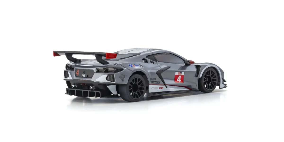 Kyosho Mini-Z Mr04 Rwd Corvette C8-R Gun Metal/White (W-Mm/Kt531P)