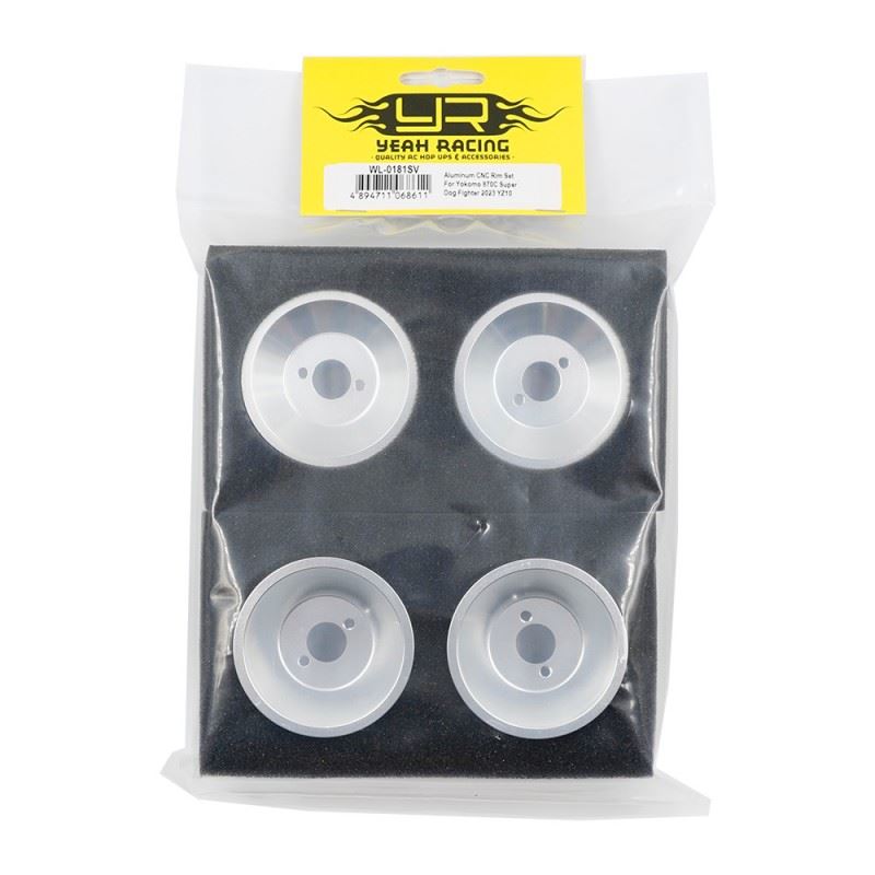 Yeah Racing Aluminum Cnc Rim Set For Yokomo 870C Super Dog Fighter 2023 Yz10