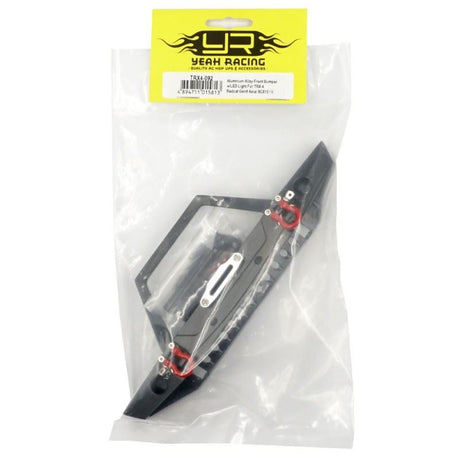 Yeah Racing Alloy Front Bumper w/LED Light For TRX-4 Redcat Gen8 Axial SCX10 / II