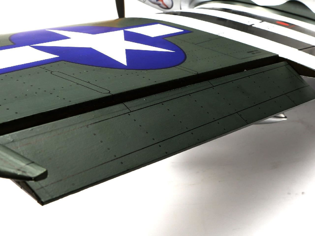 Hangar 9 P-51D Mustang 20Cc Arf, 69.5In