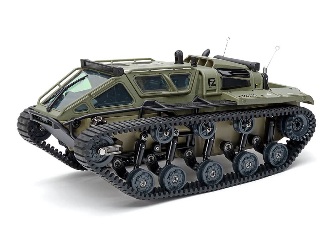 E-Zee Rc 1/16 Ripsaw High Speed Drift Tank - Green
