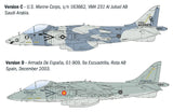 Italeri Av-8B Harrier Ii