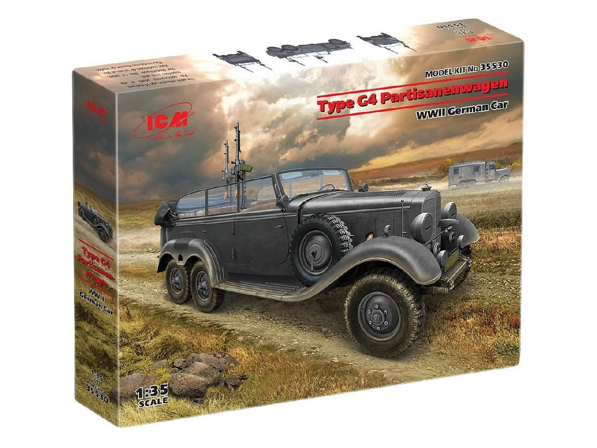 Icm G4 With Armament, Wwii German Car