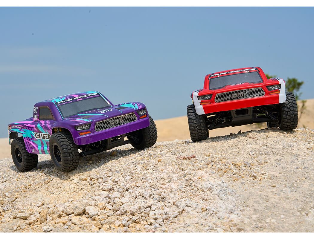 Fms Fsc24 1/24Th Chaser Truck Rtr - Red