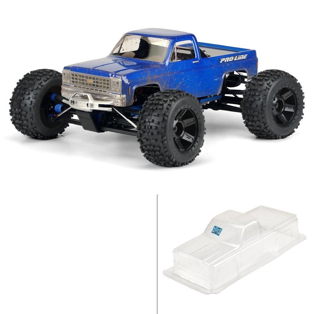 Proline 1/8 1980 Chevy Pick-Up Clear Body: Monster Truck
