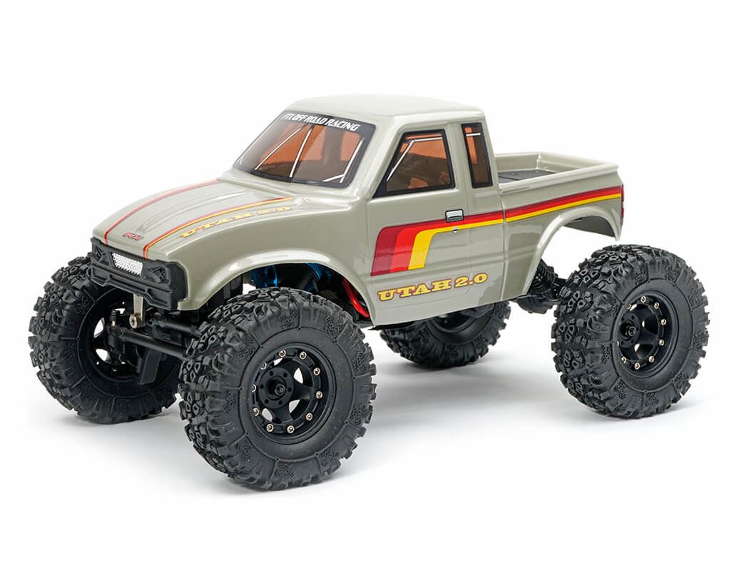Ftx Utah 2.0 1 18 Brushless 2-Speed Lcg Crawler - Grey