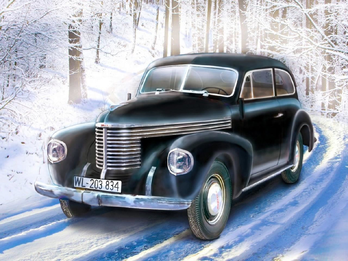 Icm Kapitän 2-Door Saloon, Wwii German Staff Car