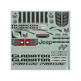 Proline 1/5 Pre-Cut Jeep Gladiator Rubicon Clear Body: X-Maxx