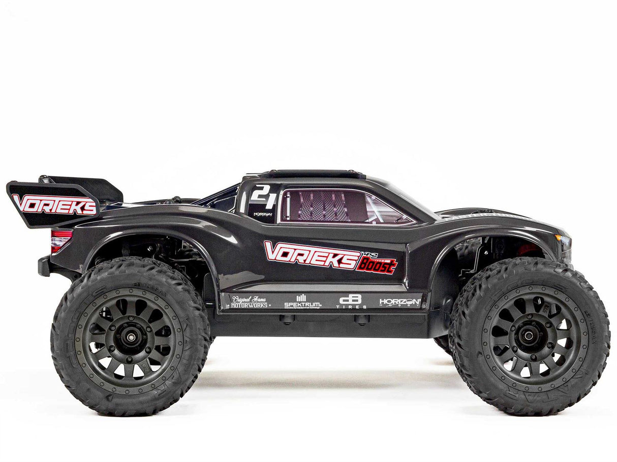 Arrma Vorteks Boost 4X2 550 Mega 1/10 2WD ST Gunmetal w/Batt Chg