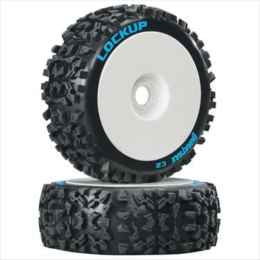 DURATRAX Lockup 1/8 Buggy Tire Mounted (2)
