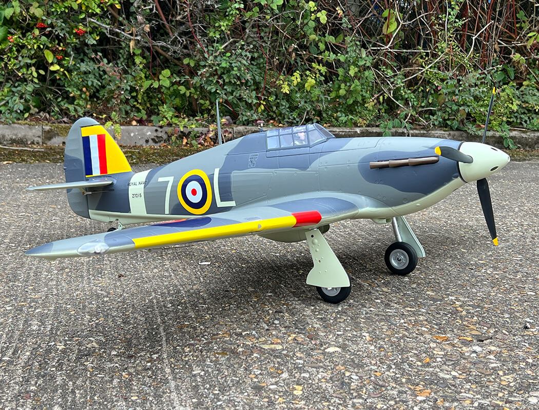 Xfly Hawker Sea Hurricane Mk1 Grey/Green 1200Mm Pnp