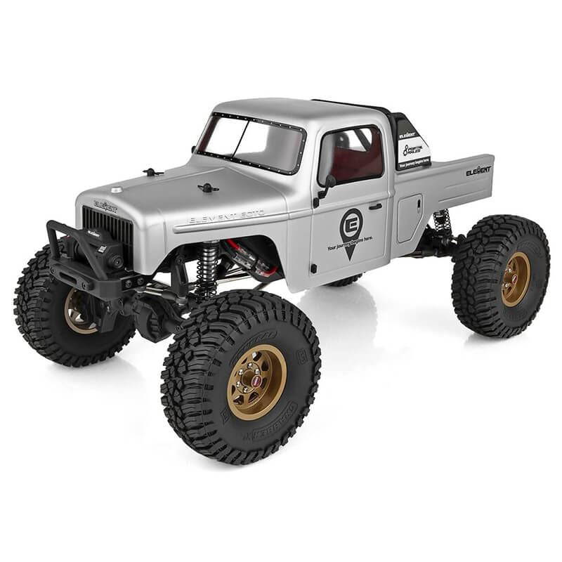 Element Rc Enduro Ecto Trail Truck Rtr Grey W/Portal Axles
