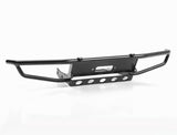 RC4WD GUARDIAN STEEL FRONT WINCH BUMPER W/IPF LIGHTS FOR AXIAL 1/10 SCX10 II UMG10 (BLACK)