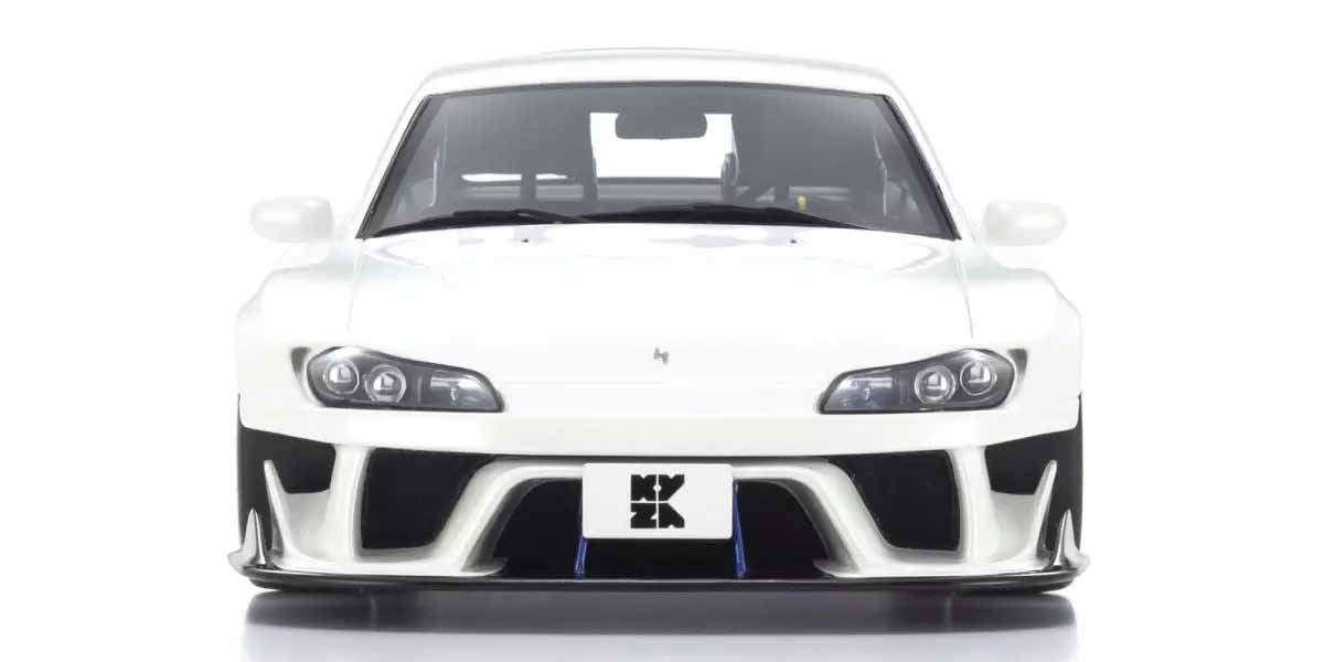 Kyosho 1:18 Samurai Collection Nissan Silvia S15 Khyzyl Saleem White