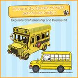 Puremind Peanuts™ Snoopy Yellow School Bus