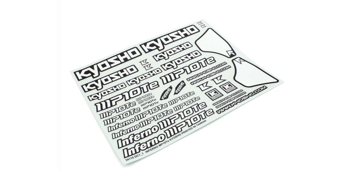 Decal Sheet Inferno Mp10Te