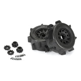 Pro 1/8 Sand Paw Hp Belted F/R 3.8In Mt Tires Mounted 17Mm Black