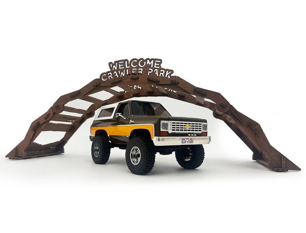 Crawler Park Welcome Bridge 1/18 & 1/24 Rc Crawler Park