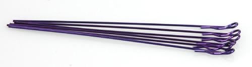 Schumacher Extra Long Body Clip - 1/10th Size - Metallic Purple - Pack Of 6
