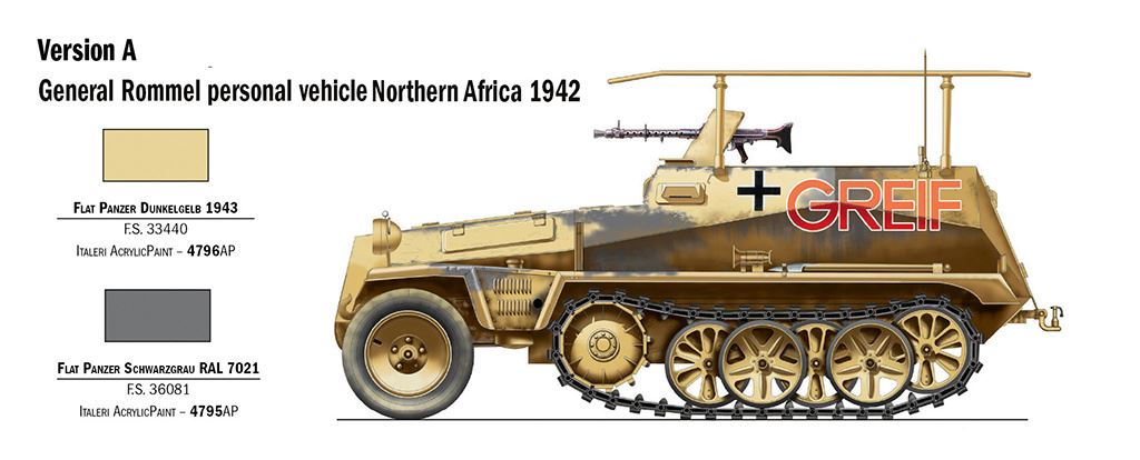 Italeri Sd. Kfz. 250/3