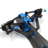 Yeah Racing 2.5Mm Graphite Front Lower Arms For Tamiya Trf104