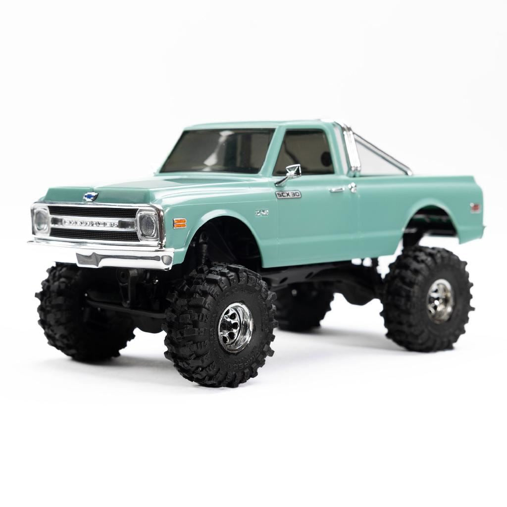 Pro-Line 1/30 Baja Pro X Front/Rear Mounted Chrome Beast Tires (4): A