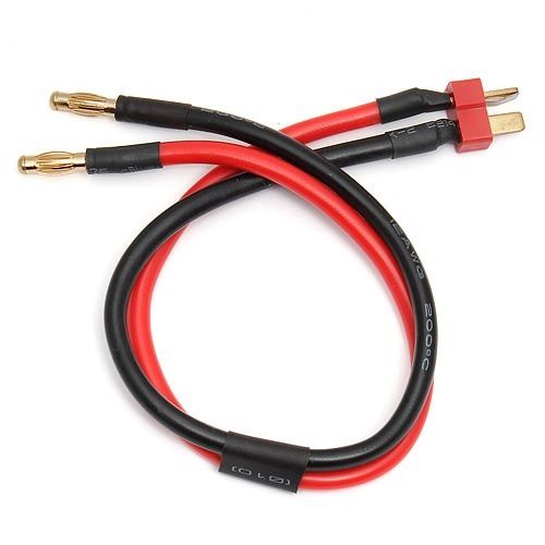 REEDY T-PLUG (DEANS) CHARGE LEAD (4MM)