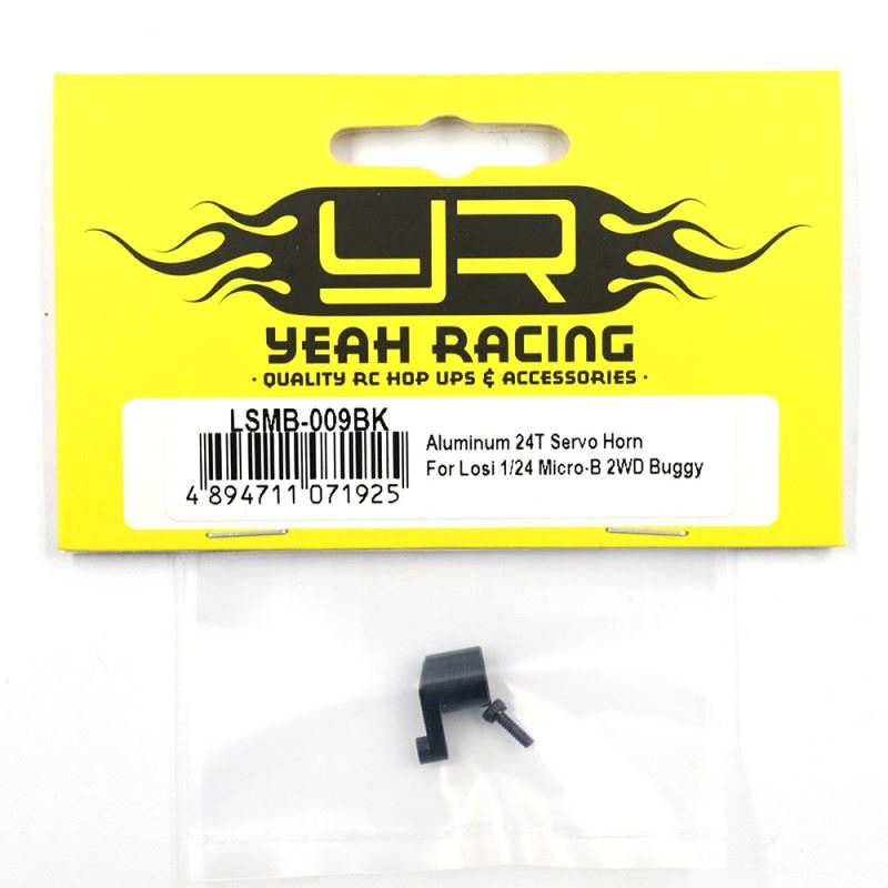 Yeah Racing Aluminum 24T Servo Horn For Losi 1/24 Micro-B 2Wd Buggy / 1/28 Micro-T Truck