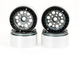 FASTRAX ALUMINIUM BEADLOCK SIXO 1.9  WHEELS - GREY (4PC)